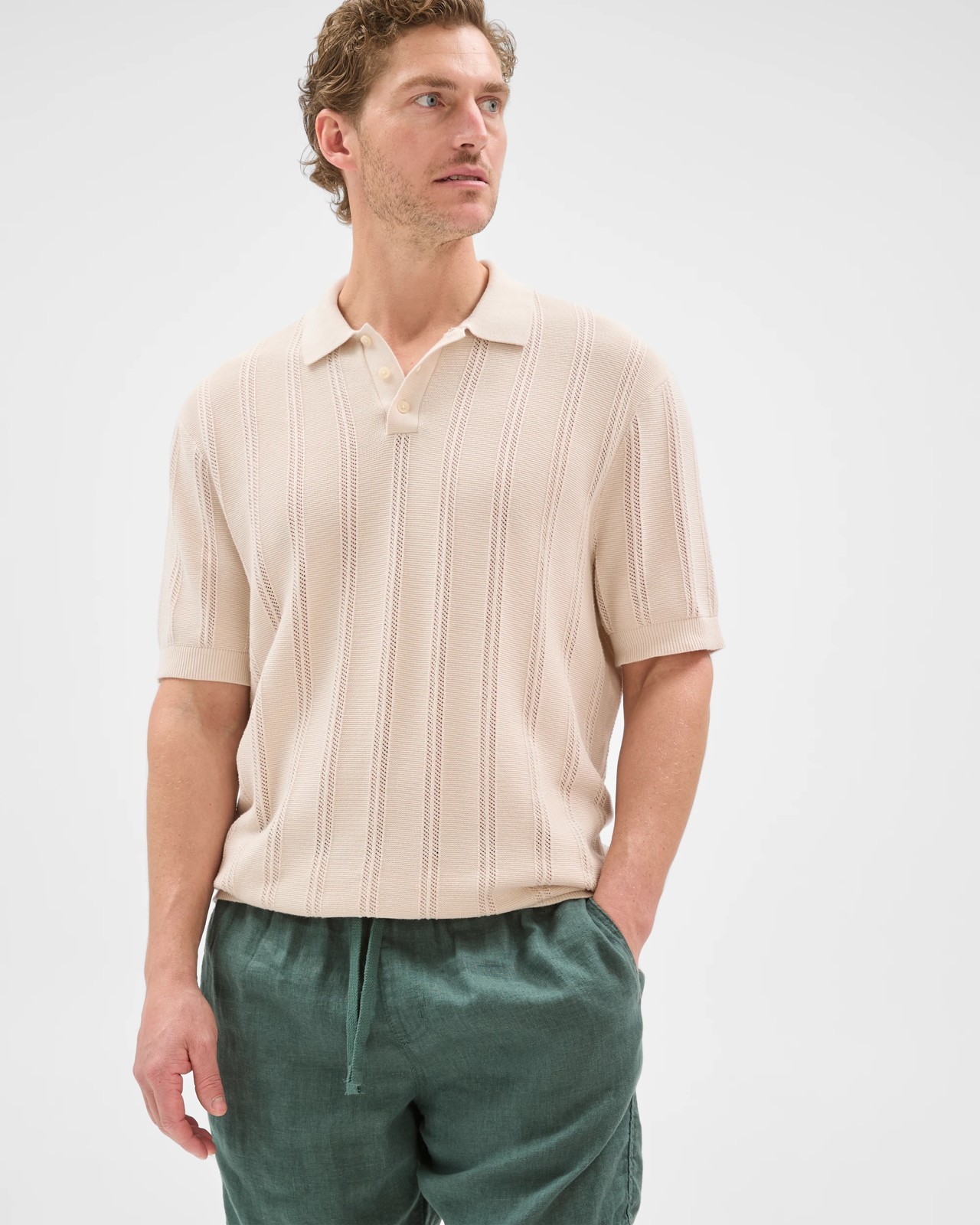 European Linen Shorts - Hunter Green 5 of 6