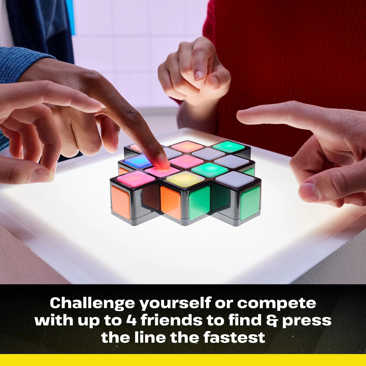 Rubik's Puzzle Brain Teaser Game Rubik's Rush 4 of 6