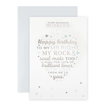 Connections from Hallmark Birthday Card For Husband - Mr Right