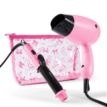 Anko Mini Twin Hair Styler Pack - Pink