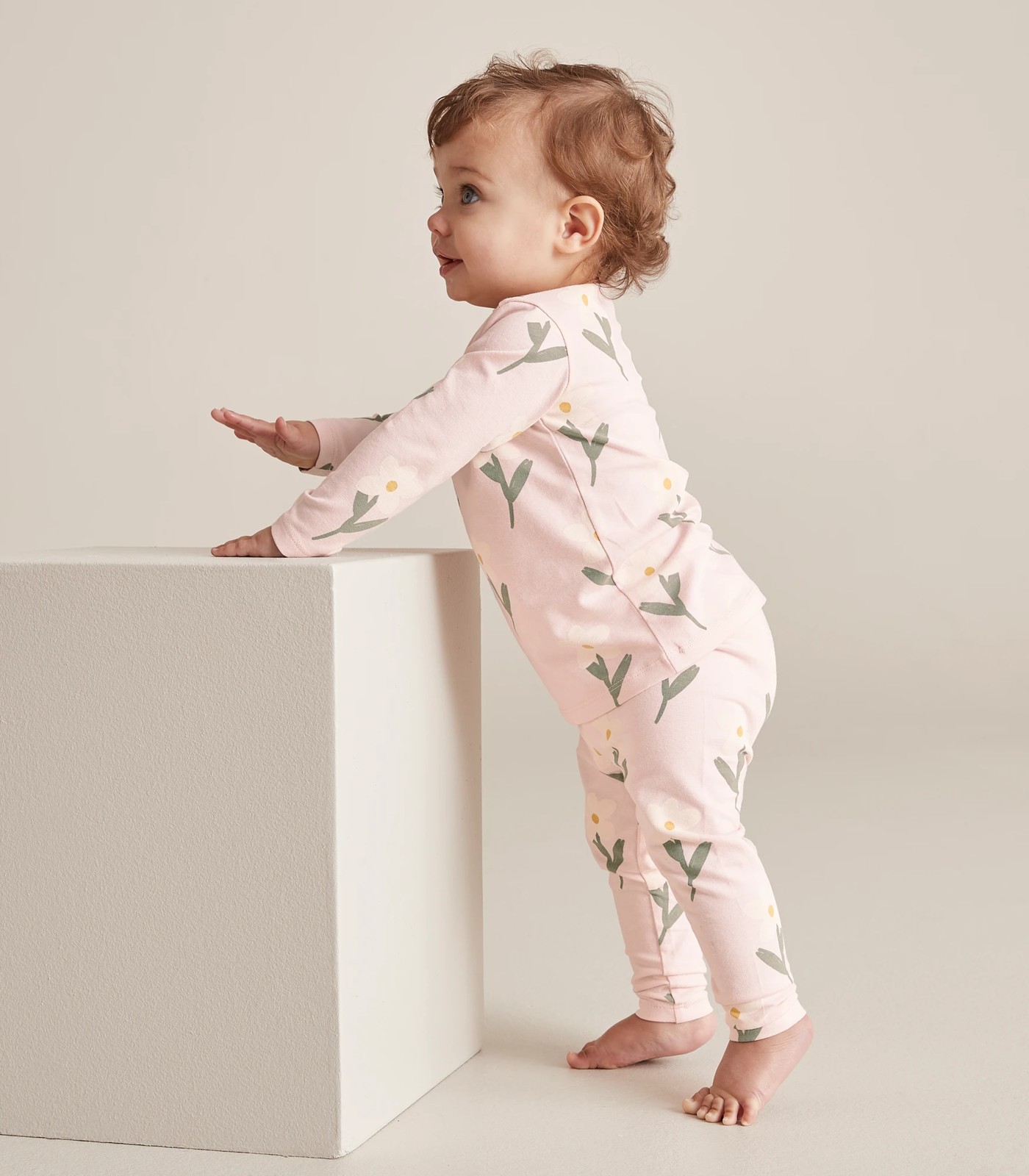 Baby Organic Cotton Print Leggings 2 of 5