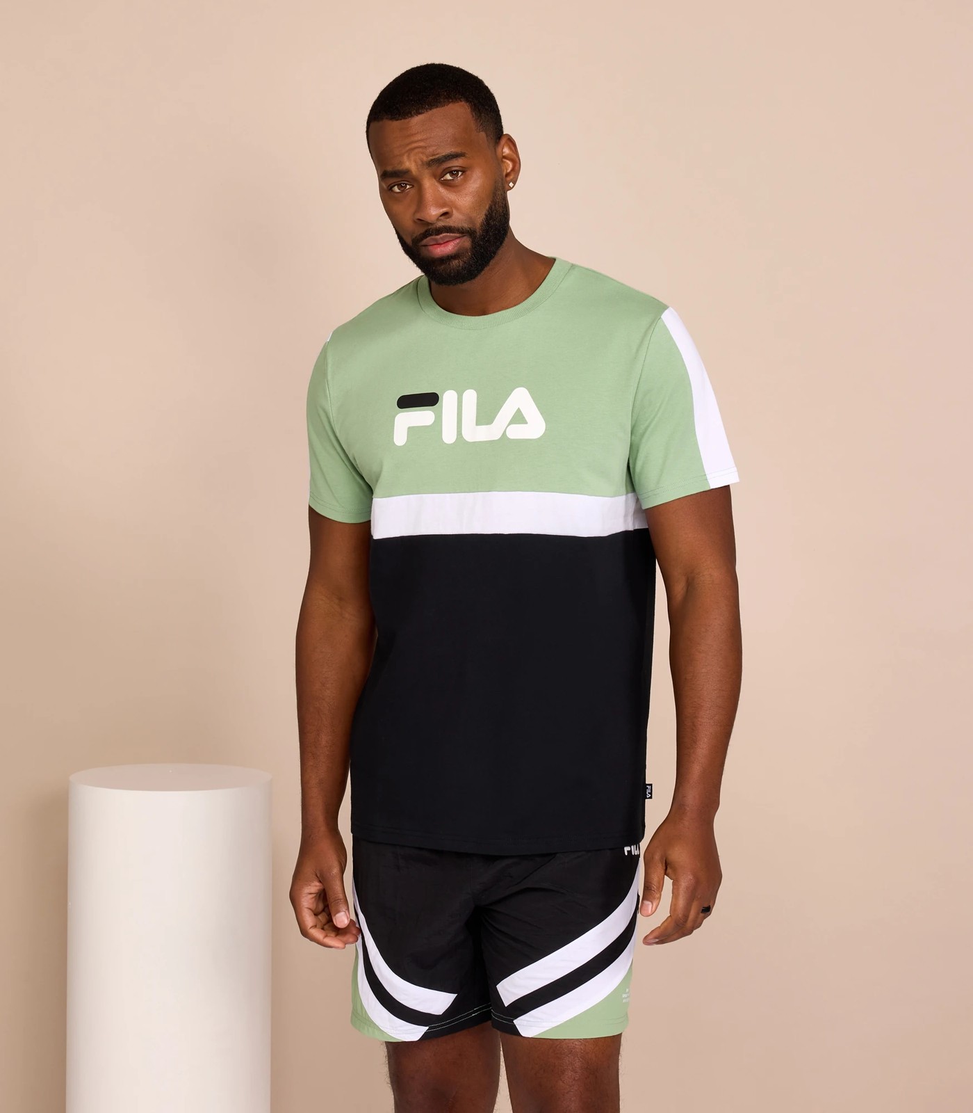 Green fila outlet shirt