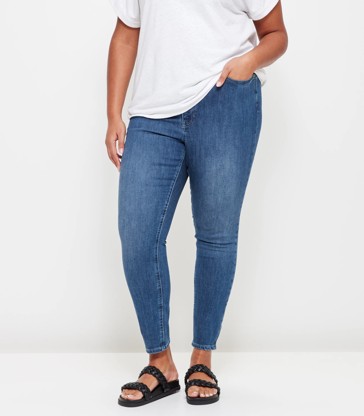 Curve Sophie Skinny High Rise Full Length Jeans
