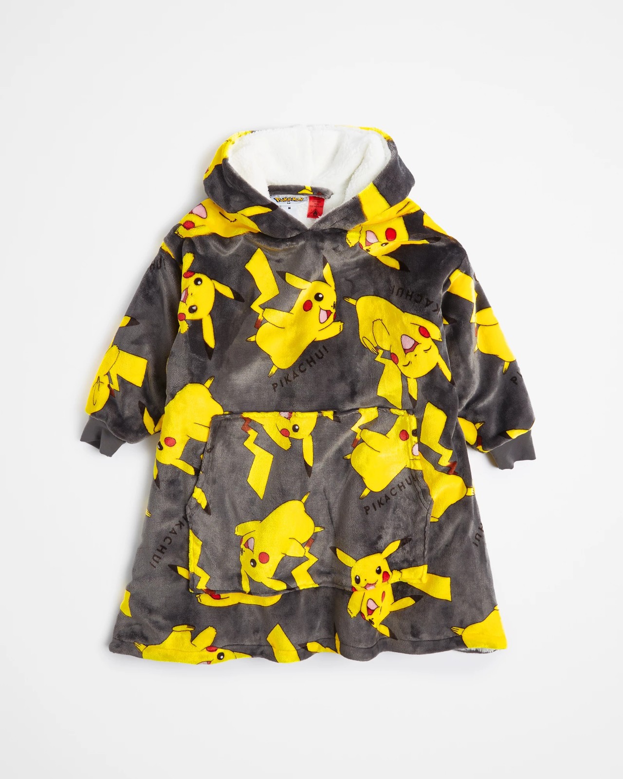 Girls' Pokemon Pikachu Zip-up Pullover Sweatshirt - Yellow : Target