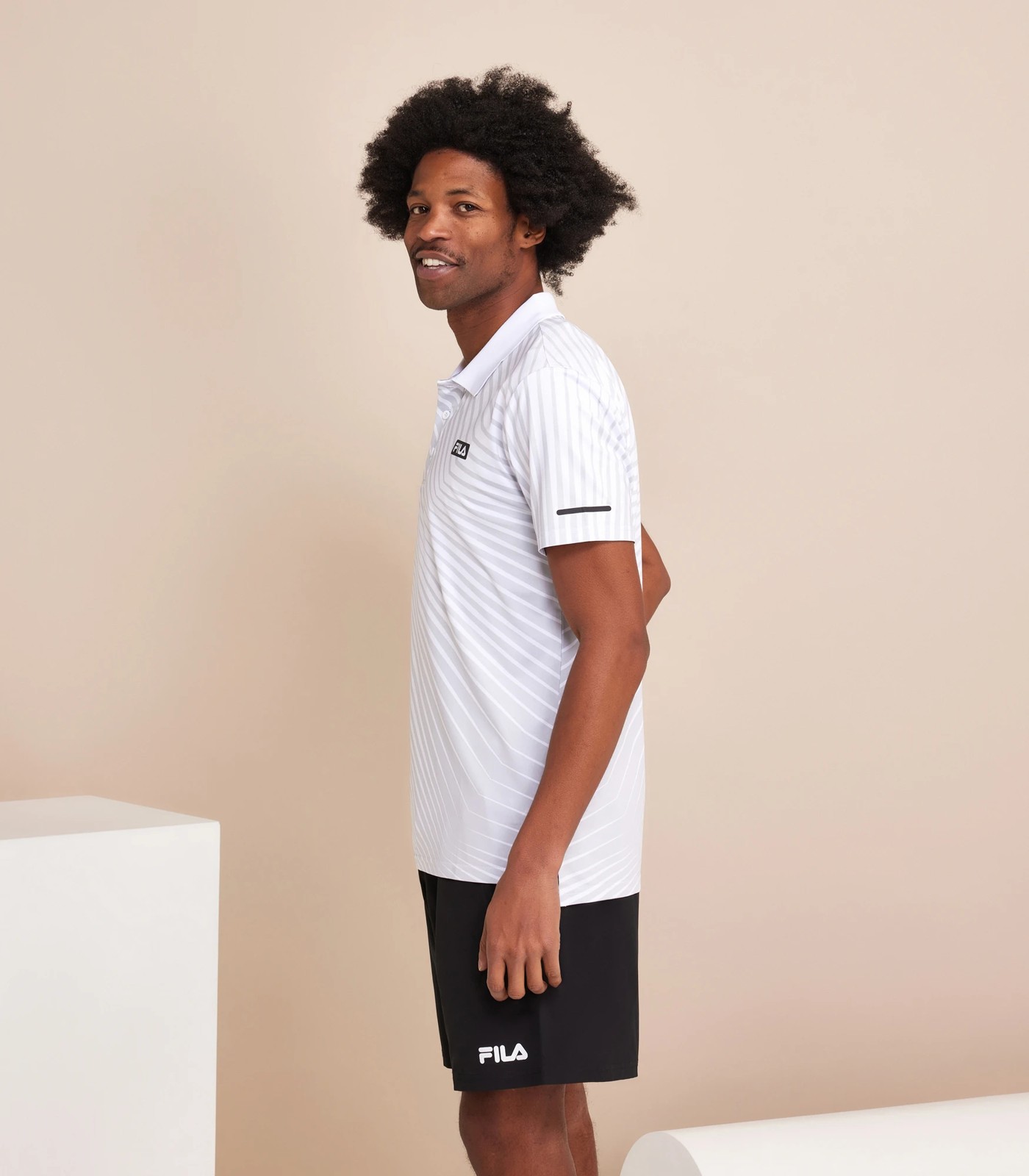 Fila Active Bryant Polo White | Target Australia