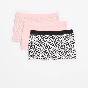Girls 3 Pack Shortie - Maxx - Funky Flower product image