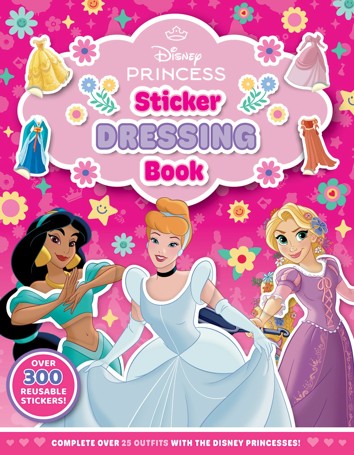 Disney Princess: Sticker Dressing Book