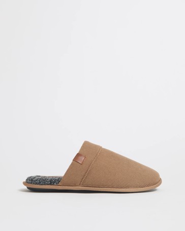 Cord Scuff Slipper