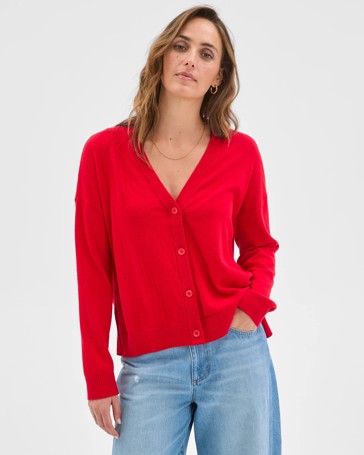 Australian Cotton Knit Cardigan