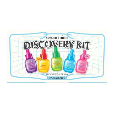 EQQUALBERRY Mini 5 Pack Serum Set 10ml