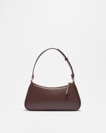 Mini Seamed Shoulder Bag