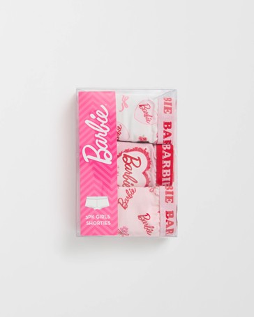 Barbie Australian Cotton 3 Pack Younger Girls Shortie