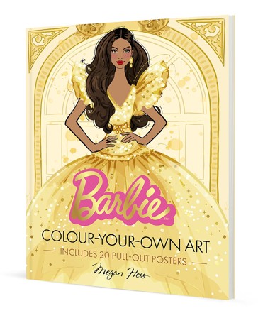 Barbie: Colour-Your-Own Art by Megan Hess - Book