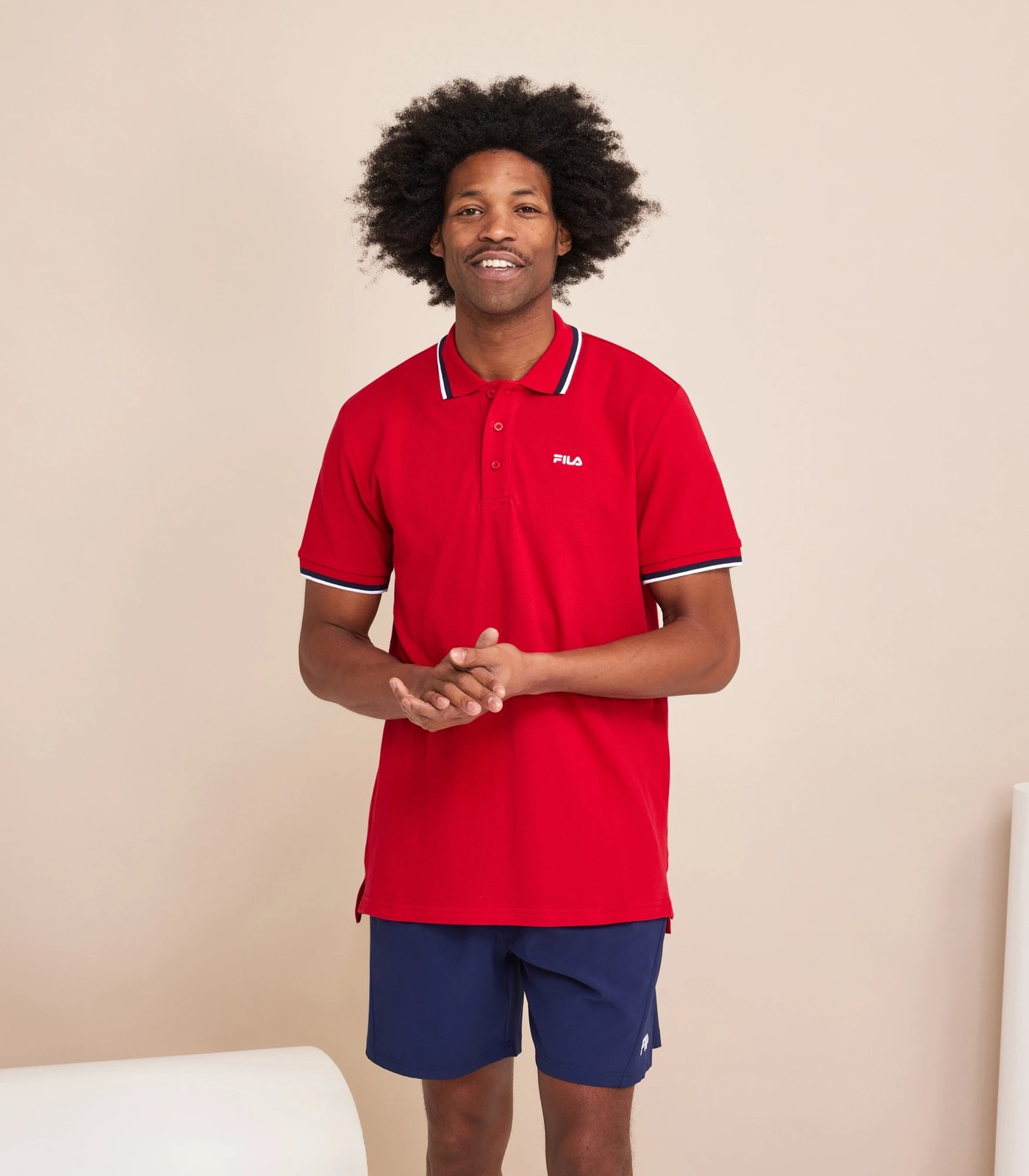 Fila cheap polo red