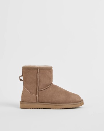 Australian Design UGG Leather and Sheepskin Boots