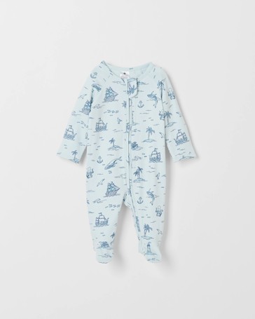 Baby Organic Cotton Zip Coverall