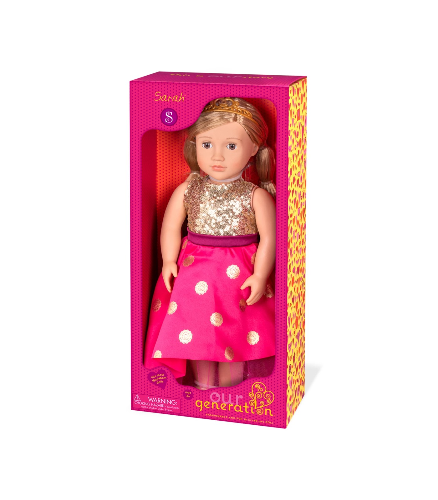 Our Generation Sarah 46cm Fashion Doll Target Australia