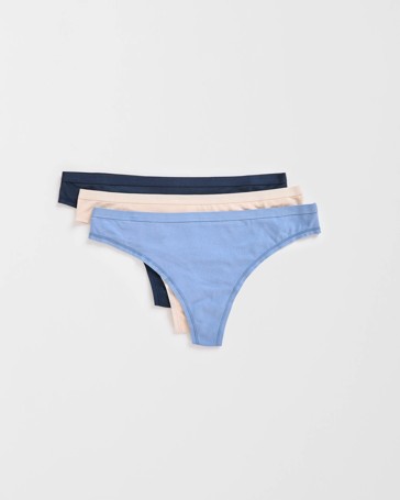 Lily Loves Australian Cotton 3 Pack G-String Briefs