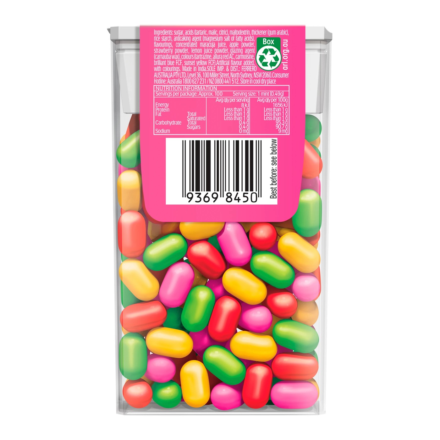 Tic Tac Fruit Adventure Mints - 49g 2 of 6