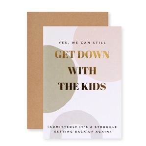 Connections from Hallmark Birthday Card - Get Down with Kids