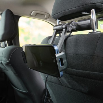 Anko Car Charger with Holder - Black