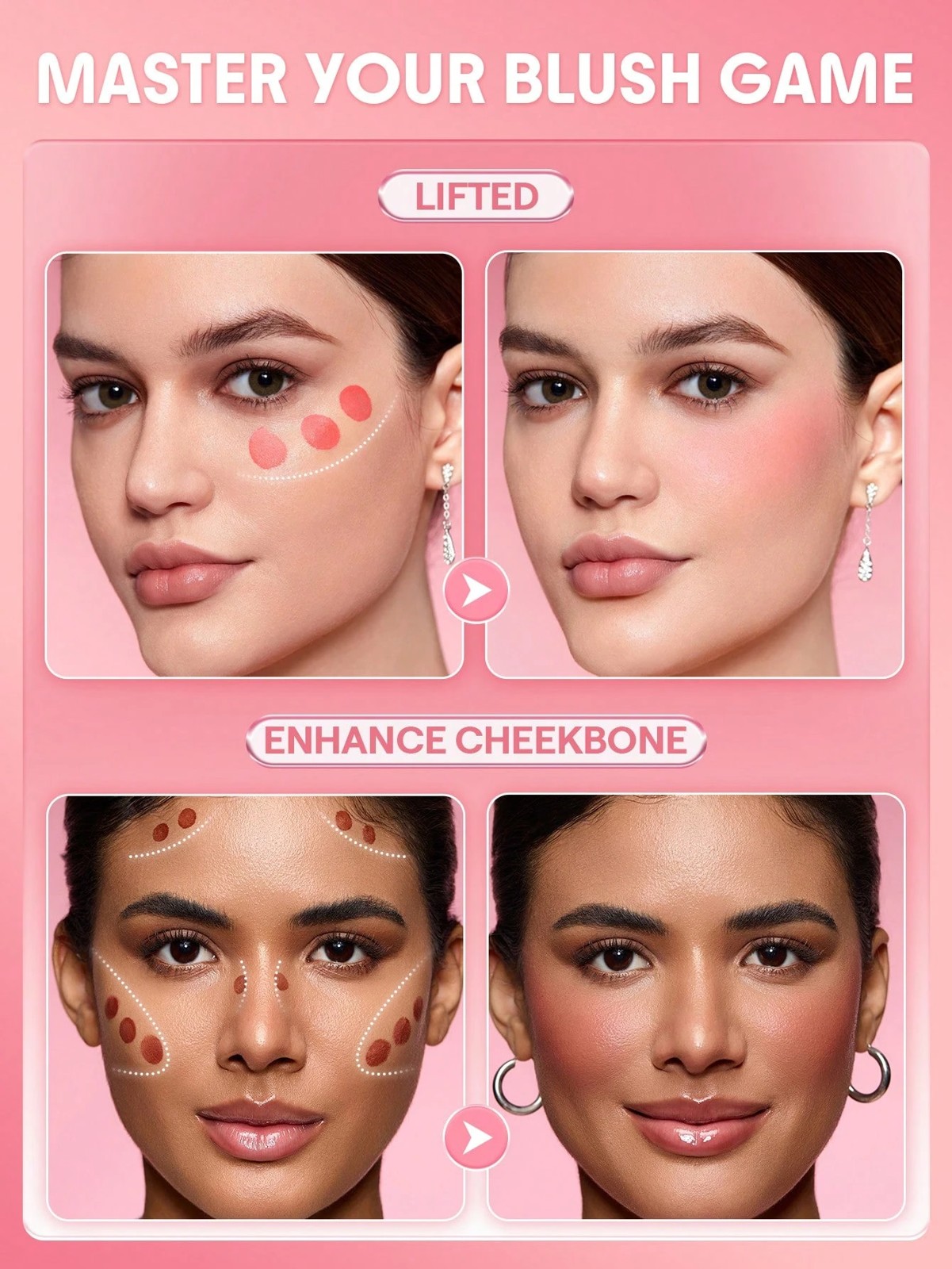 SHEGLAM Color Bloom Liquid Blush - Love Cake 3 of 6