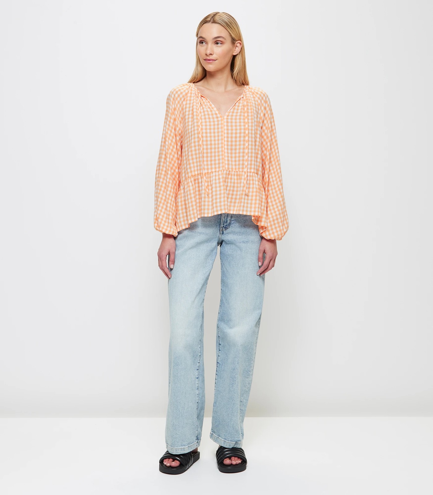 Volume Sleeve Blouse 2 of 6