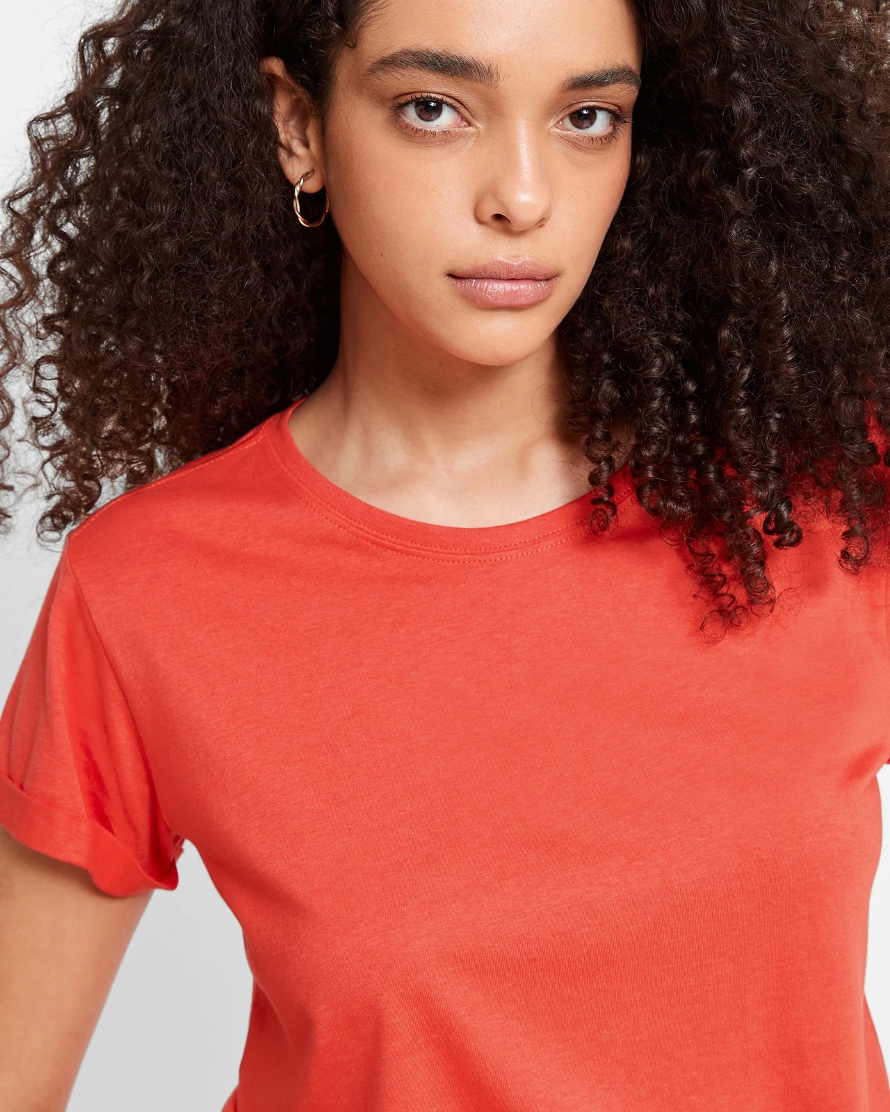 Cotton/Modal Relaxed Crew T-Shirt | Target Australia