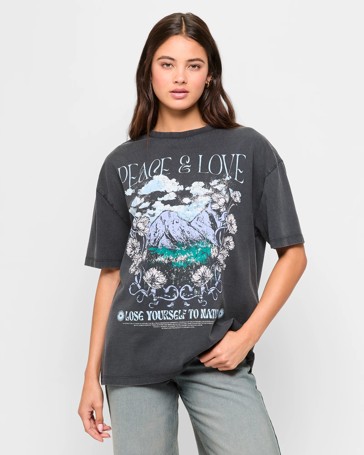 Australian Cotton Boyfriend T-Shirt - Lily Loves