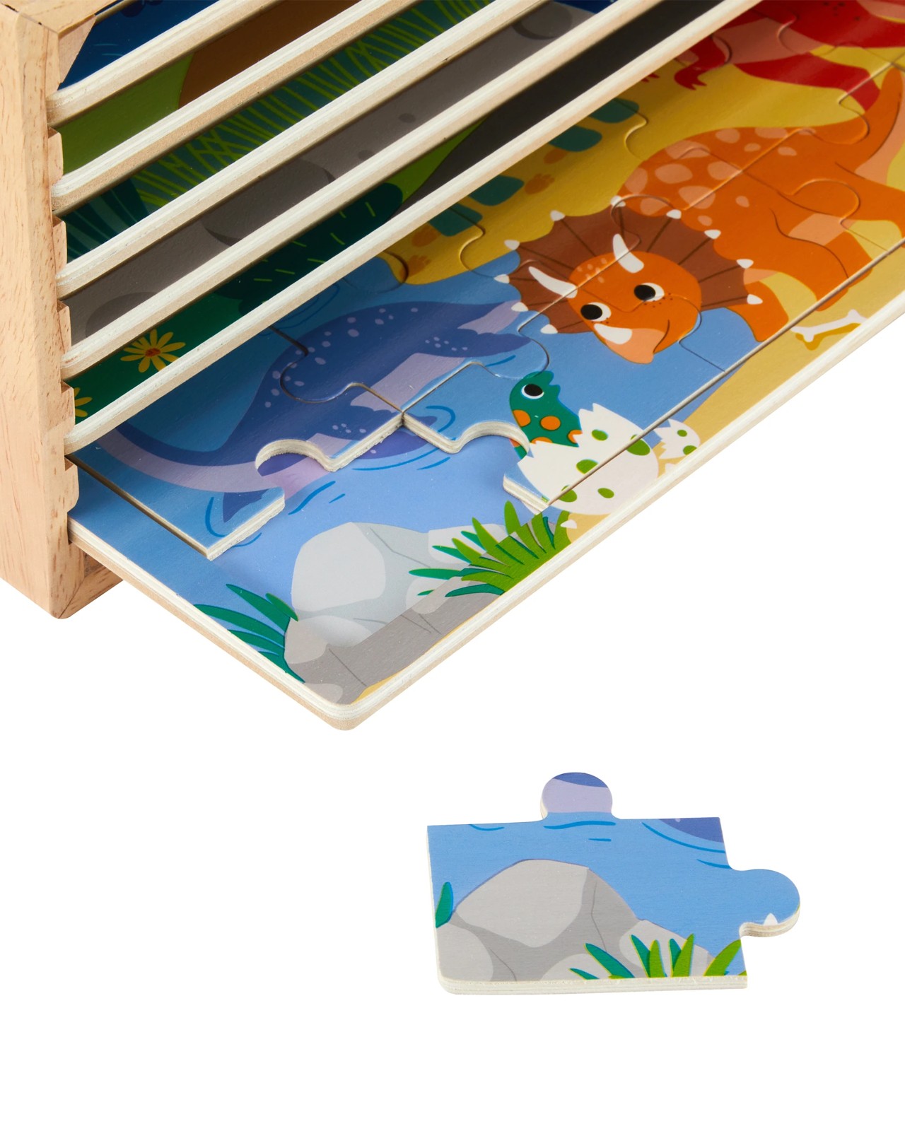 Anko 6 Pack Wooden Puzzle 5 of 5