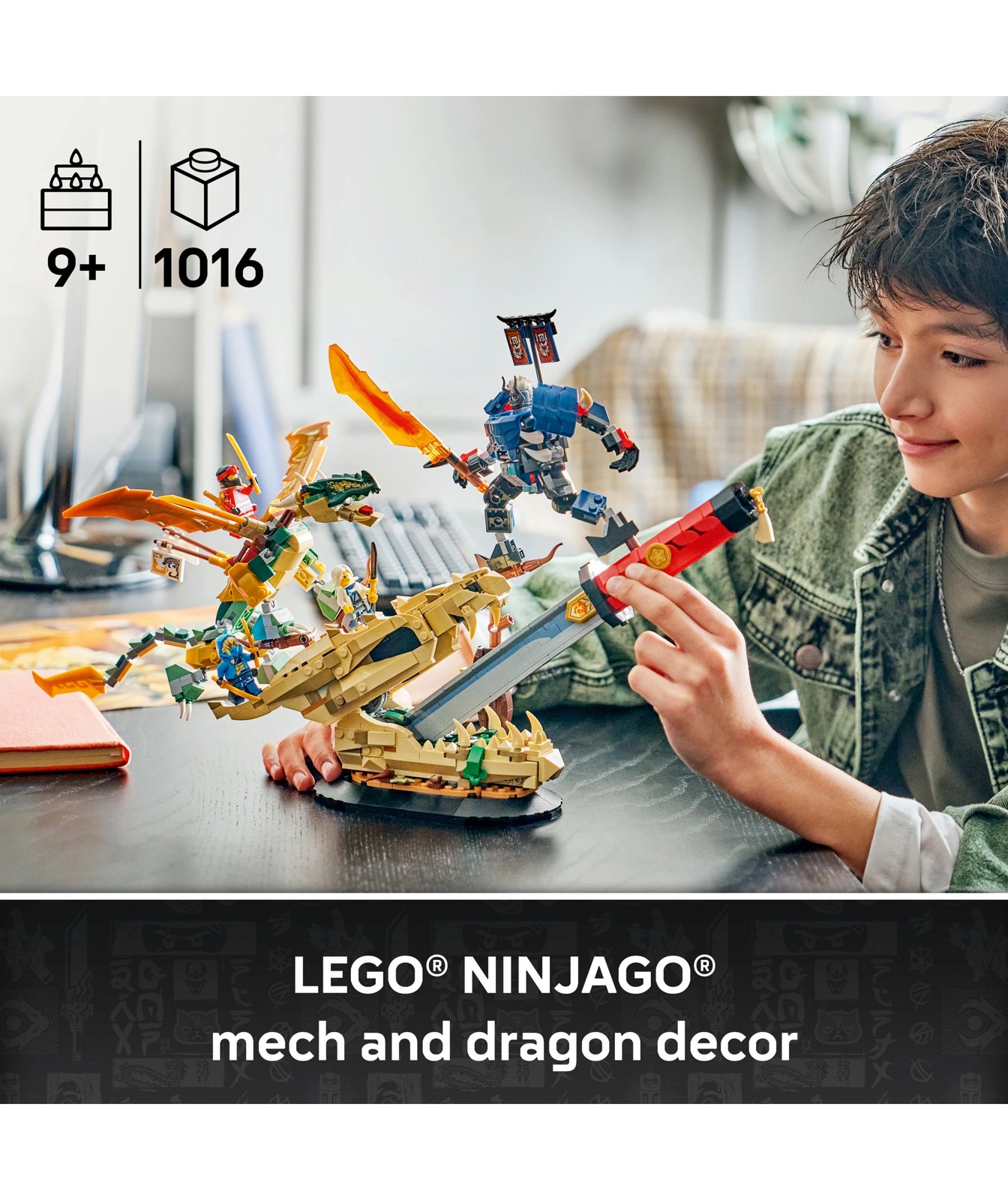 Pre-Order LEGO® NINJAGO Battle at the Dragon's Blade 71871 2 of 6