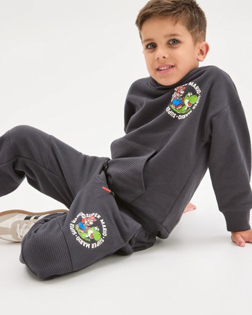 Super Mario Australian Cotton Blend Hoodie