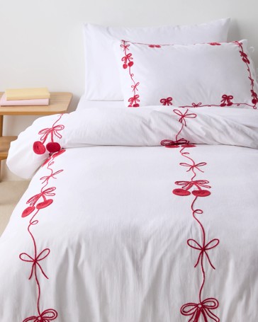 Cherry Cotton Quilt Cover Set