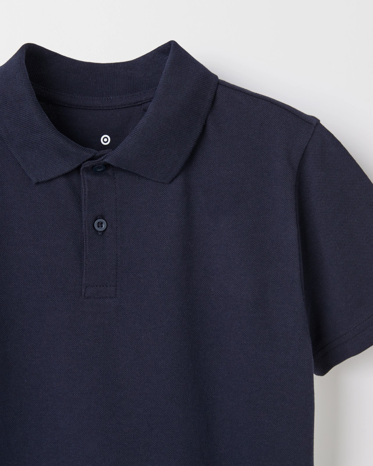 Australian Cotton School Polo T-Shirt - Navy 4 of 4