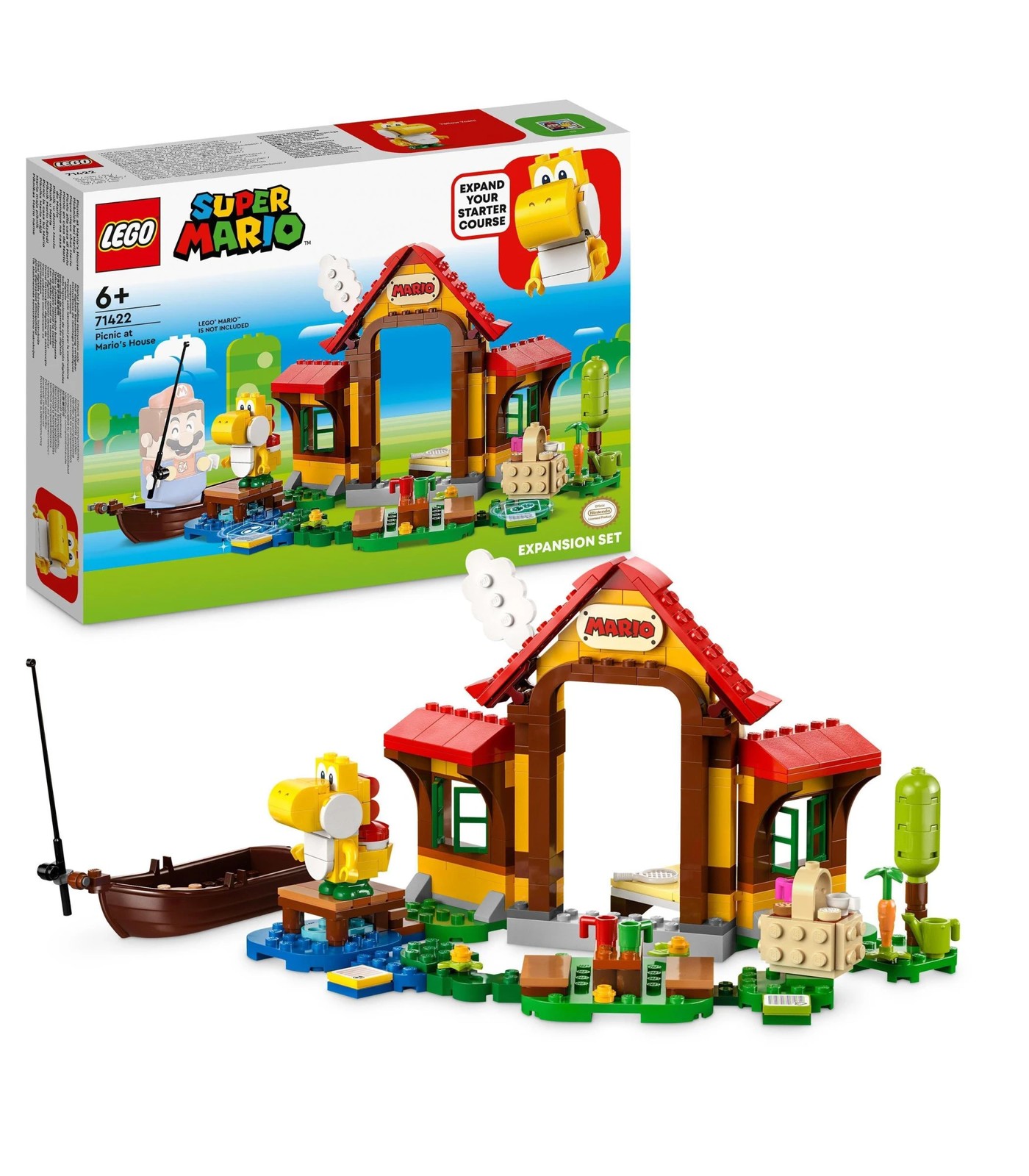 LEGO Super Mario Picnic at Mario s House Expansion Set 71422