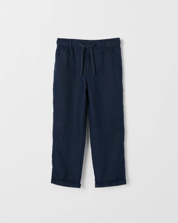 European Linen Full Length Pants