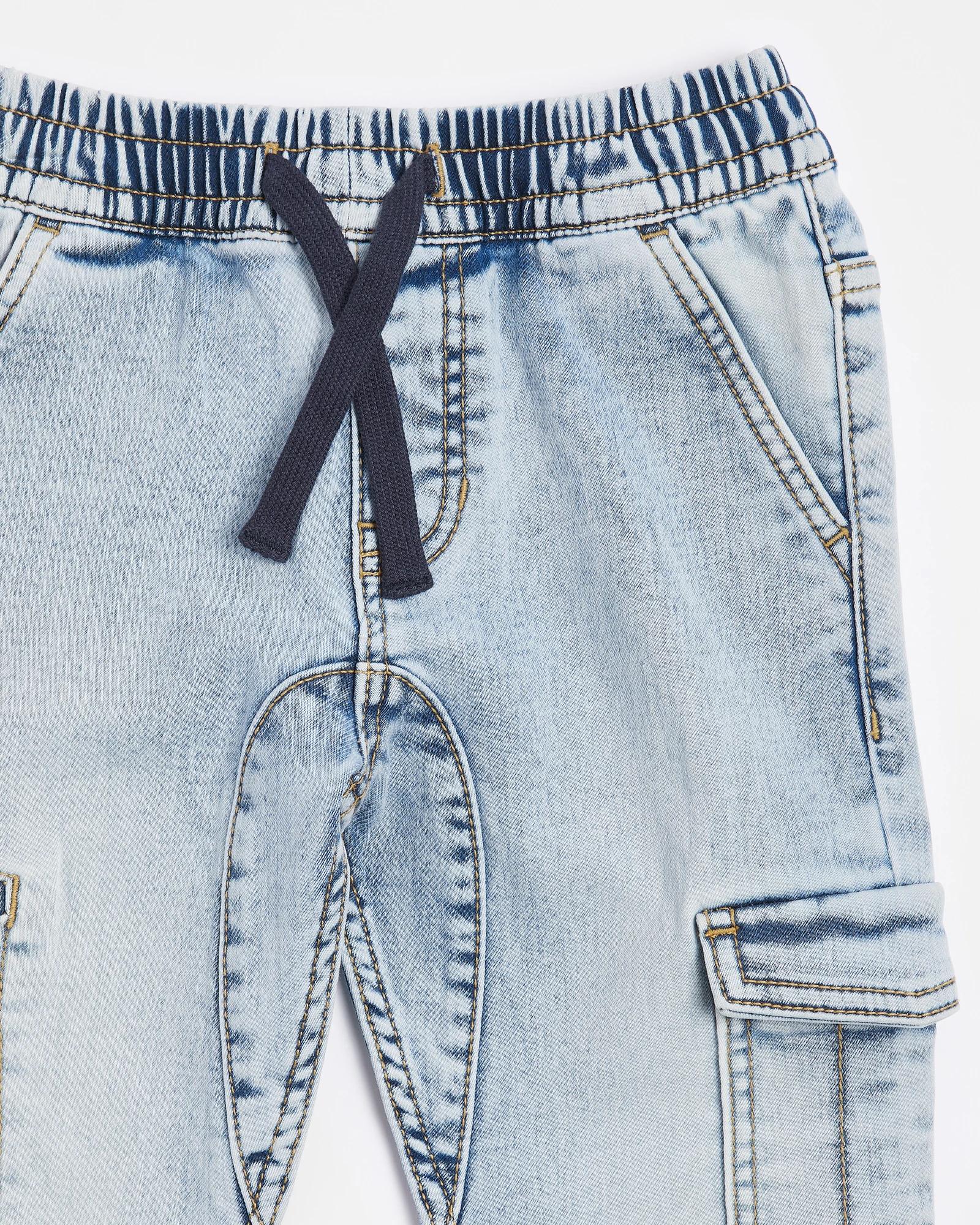 Wonder Denim Cargo Jogger Jeans | Target Australia