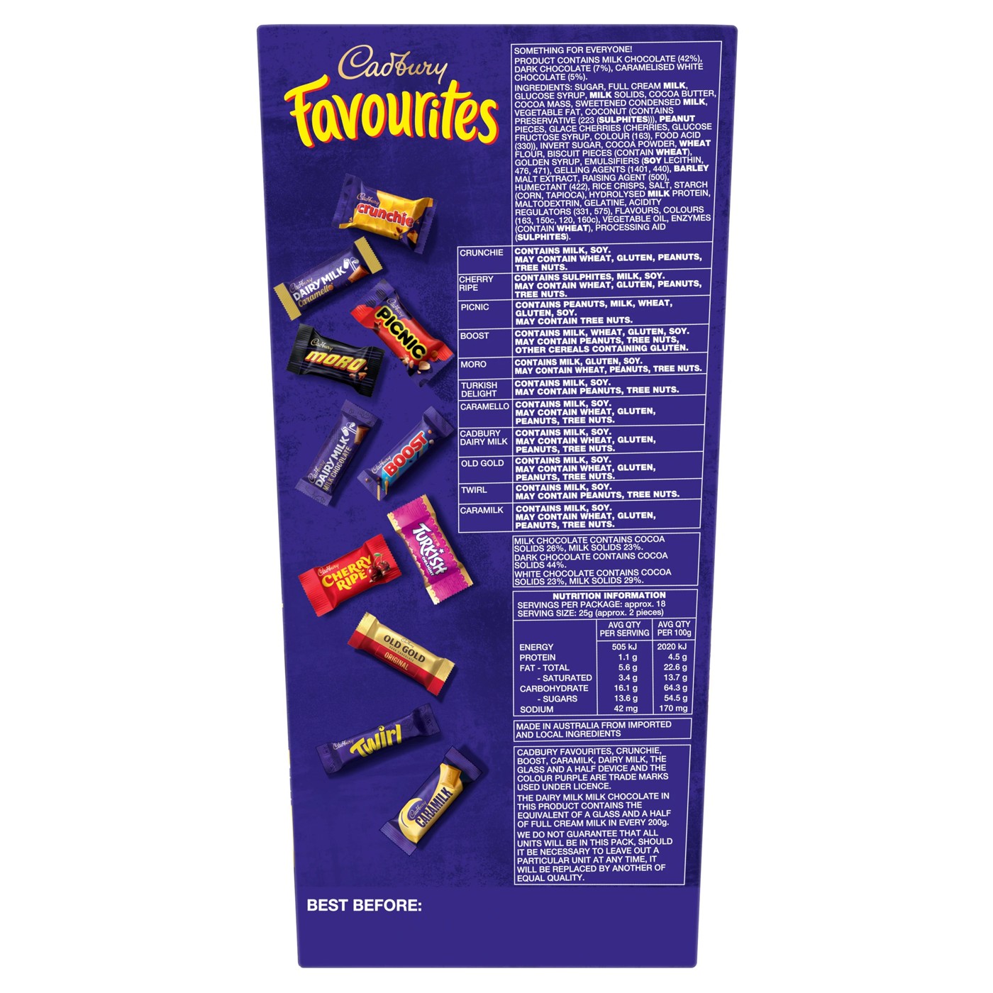 Cadbury Favourites 470g 3 of 5