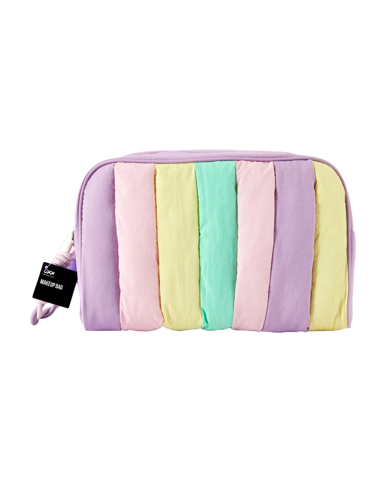 OXX Cosmetics Makeup Bag - Quilt Stripe 6 of 6