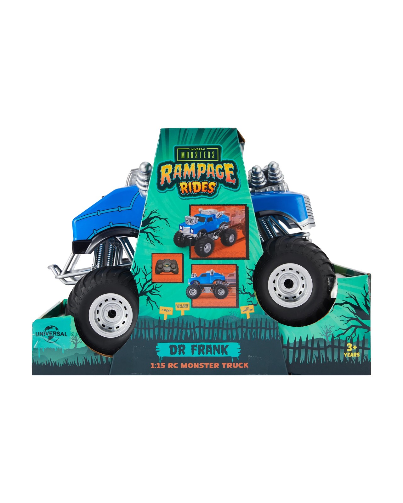 Universal Monsters Rampage Rides Dr Frank 1:15 RC Monster Truck 5 of 5