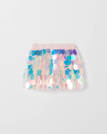 Sequin Tulle Skirt