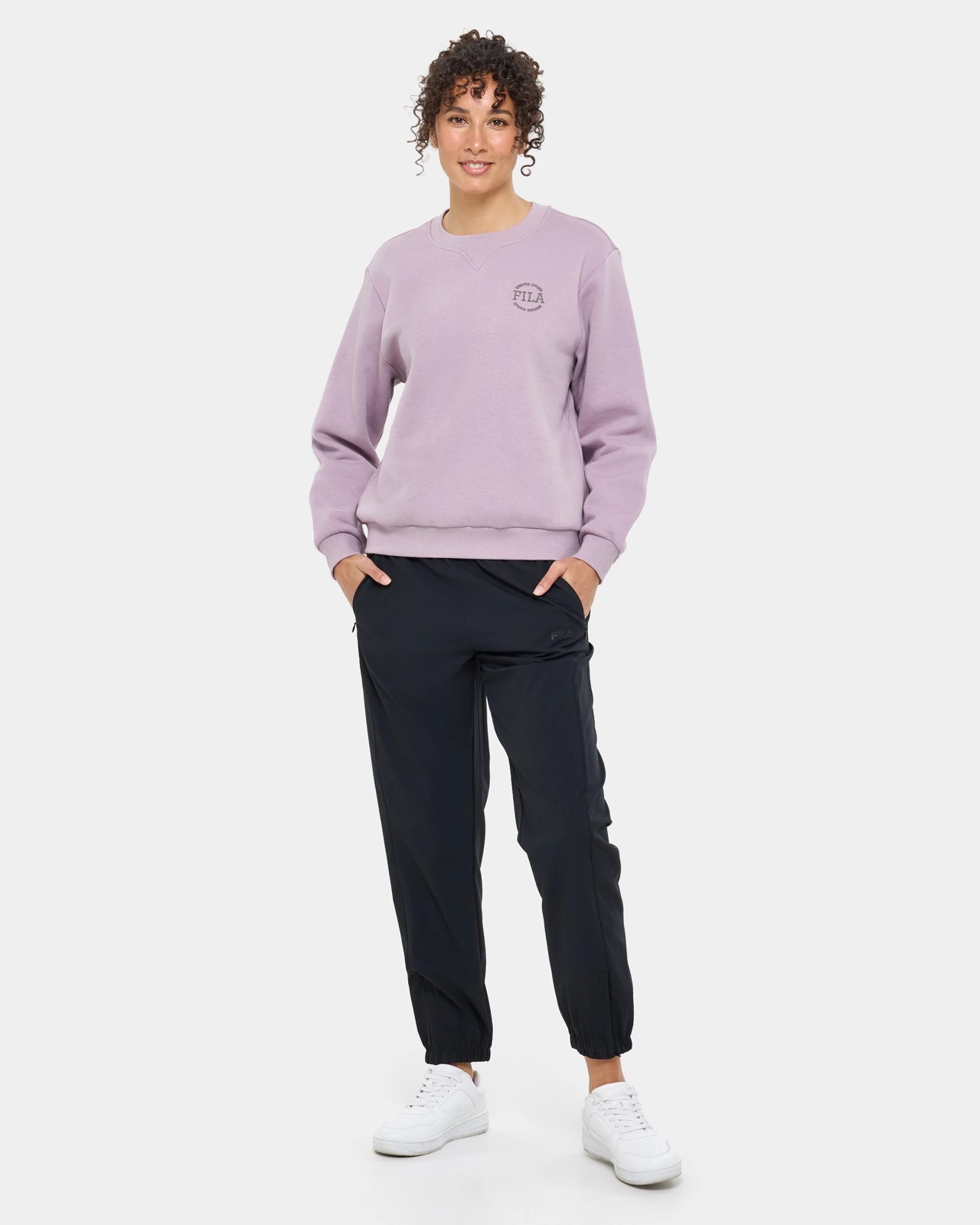 Fila Thalia Crew Neck Jumper - Nirvana 2 of 6