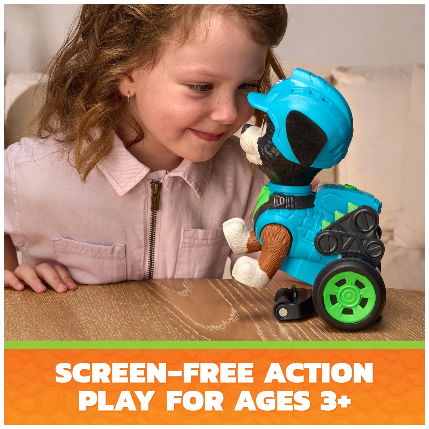 PAW Patrol: The Dino Movie Rippin Rescue Rex Action Figure 5 of 6