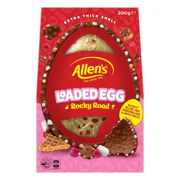 Nestle Allen's Rocky Road Egg Casket 200g