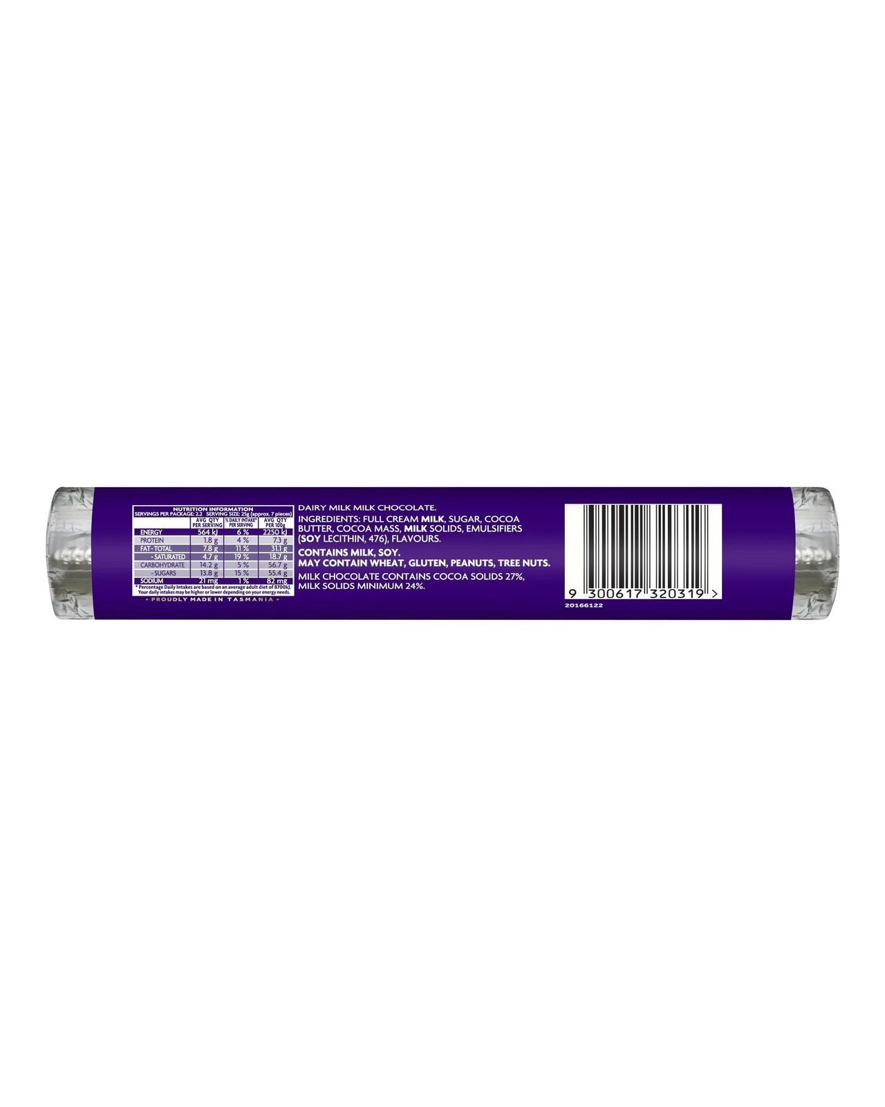 Cadbury Dairy Milk Chocolate Bar - 55g 2 of 3