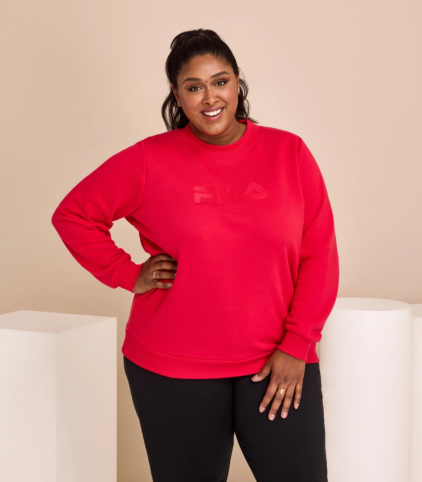 Fila Plus Size Bell Jumper Target Australia