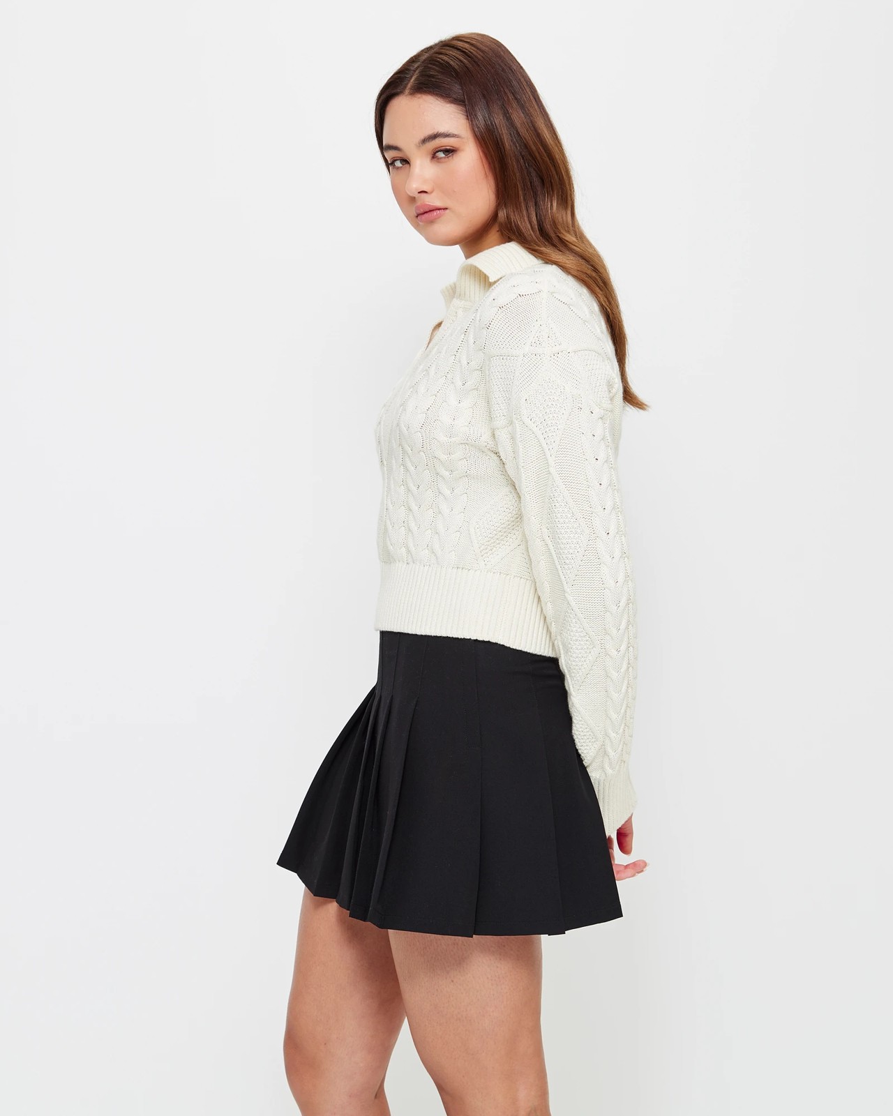 Pleated Mini Skirt - Lily Loves