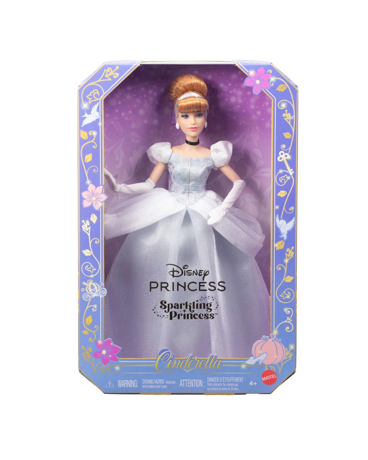 Disney Princess Sparkling Princess Series Cinderella Fashion Doll 4 of 6