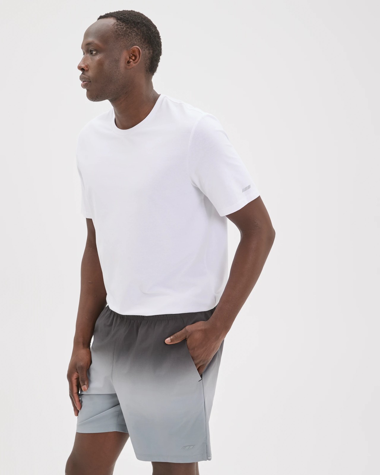 Active Woven Shorts - Black Fade 5 of 6
