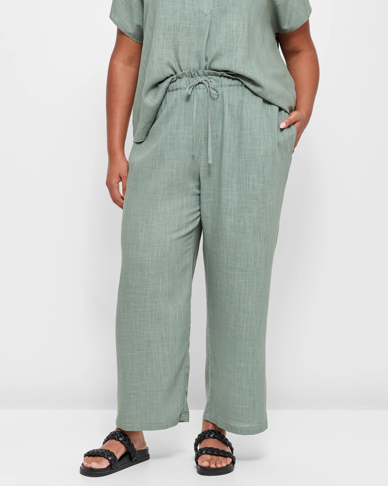 Plus size linen 2025 pants australia